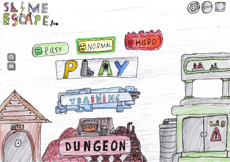 Screenshot of Slime Escape