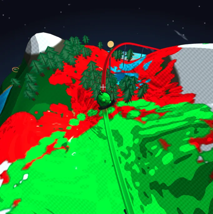 Screenshot of Slime Surfers