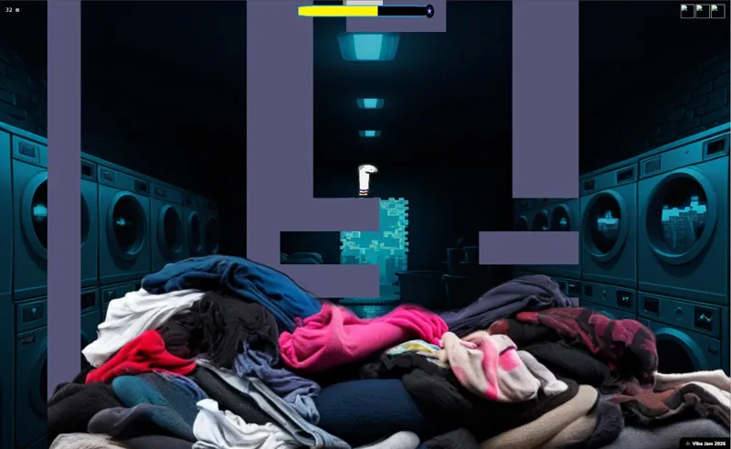 Screenshot of Sock Climber