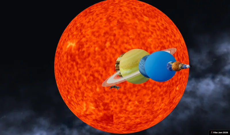 Screenshot of Solar Drift