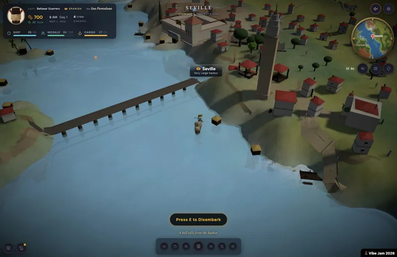 Screenshot of Spice Voyager: 1612