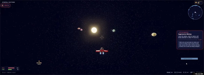 Screenshot of Starfall Factions