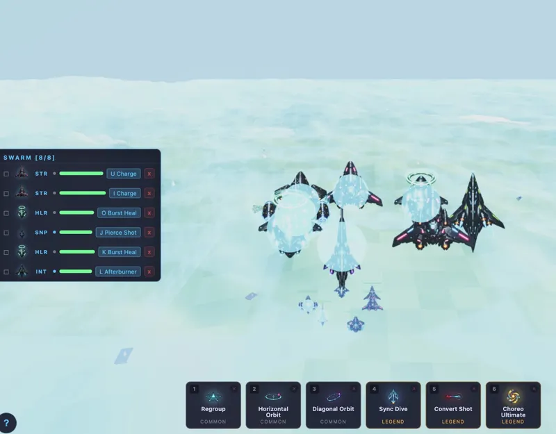 Screenshot of Swarm FIght