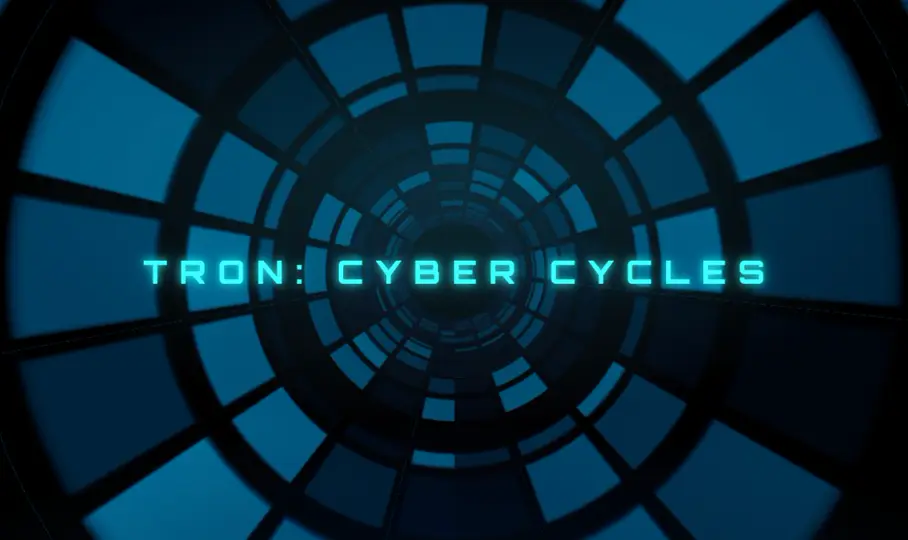 Screenshot of Tron: Cyber Cycles