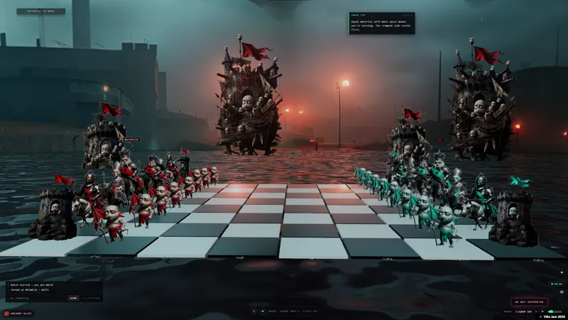 Screenshot of Uncanny Chess