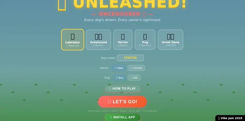 Screenshot of Unleashed