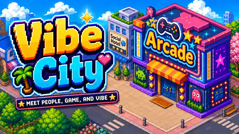 Screenshot of vibe city