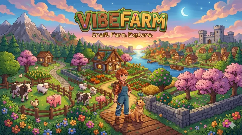 Screenshot of Vibe Farm