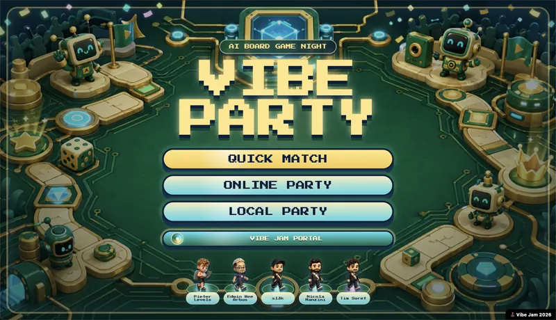 Screenshot of Vibe Party