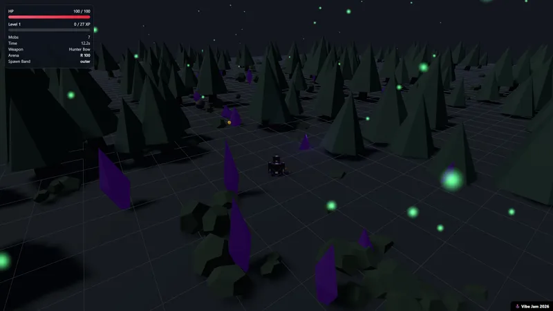 Screenshot of Vibe Survivor