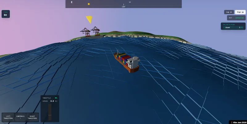 Screenshot of Vibe Voyage