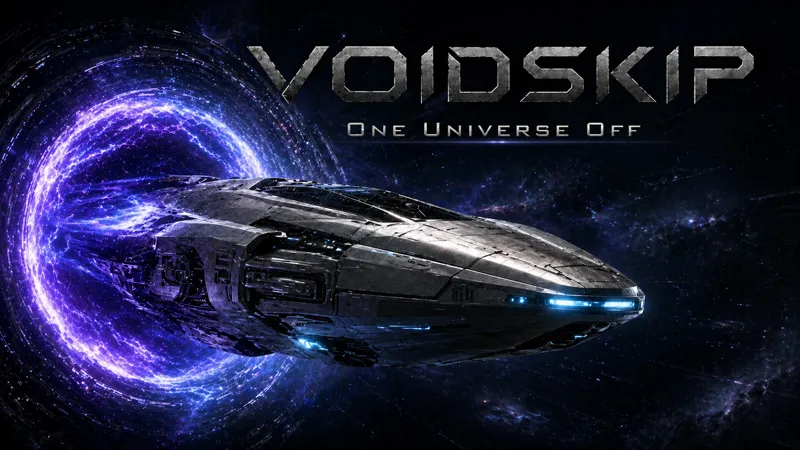 Screenshot of Voidskip: One Universe Off