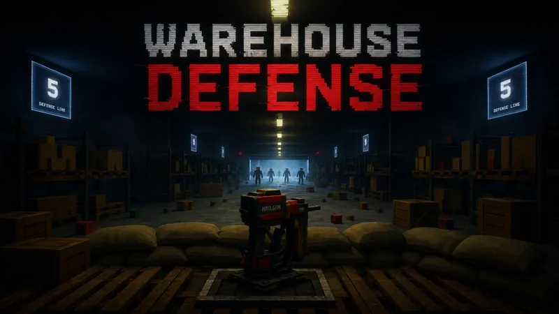 Screenshot of Warehouse defense