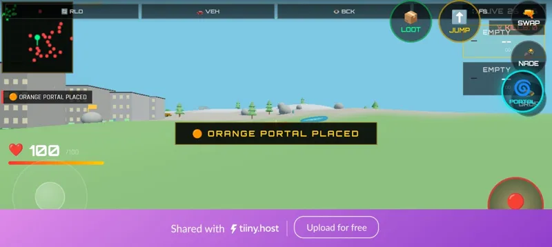 Screenshot of Warzone