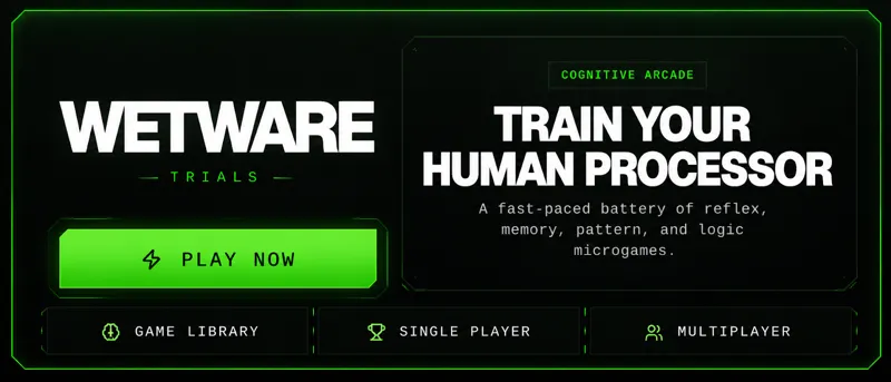 Screenshot of Wetware Trials