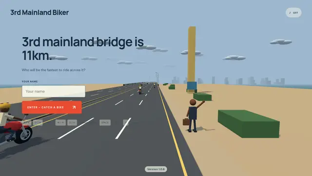 Screenshot of 3rd Mainland Biker
