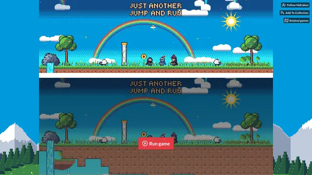 Screenshot of Just Another Jump 'n' Run