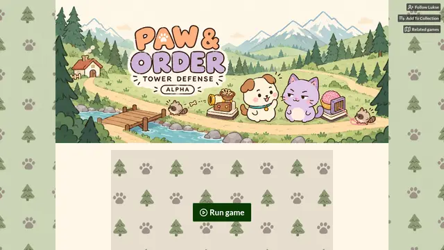 Screenshot of Paw & Order