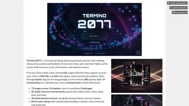 Screenshot of Termino 2077