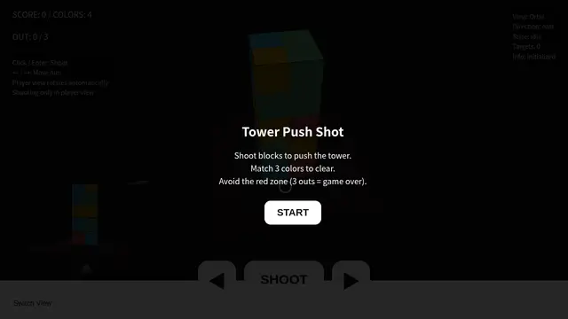 Screenshot of towershot