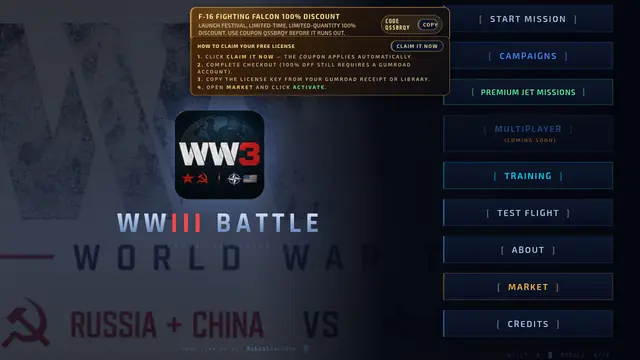 Screenshot of WW3 Battle